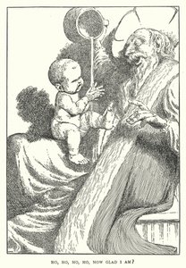 Ho, ho, ho, ho, ne kadar sevindim? (lito) by William Heath Robinson