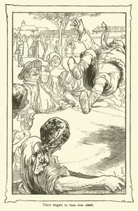 Don Kişot (lito) için çizim by William Heath Robinson