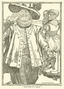 Don Kişot (lito) için çizim by William Heath Robinson