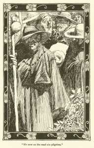 Don Kişot (lito) için çizim by William Heath Robinson