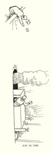 W Heath Robinson (lito) tarafından Demiryolu Ribaldry için İllüstrasyon by William Heath Robinson