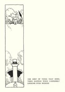 W Heath Robinson (lito) tarafından Demiryolu Ribaldry için İllüstrasyon by William Heath Robinson