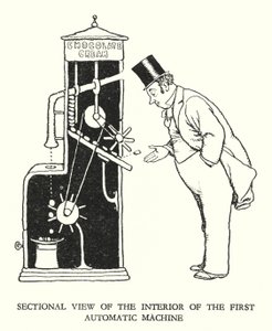 W Heath Robinson (lito) tarafından Demiryolu Ribaldry için İllüstrasyon by William Heath Robinson