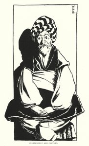 Bağımsız ve içerik (gravür) by William Heath Robinson