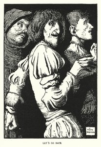 Geri dönelim (lito) by William Heath Robinson