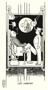 Yaşam Konforu (lito) by William Heath Robinson
