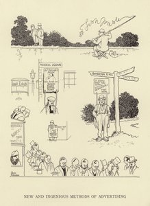 Yeni ve dahiyane reklamcılık yöntemleri by William Heath Robinson