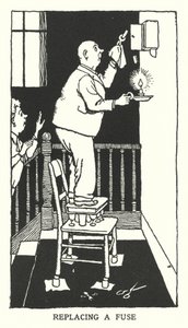 Sigortanın Değiştirilmesi (lito) by William Heath Robinson