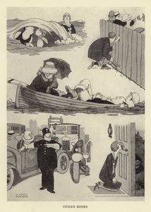 çalıntı öpücükler by William Heath Robinson