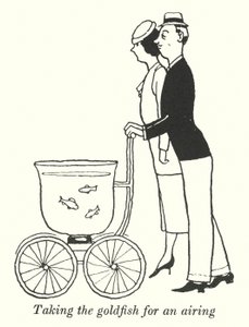Japon balığını havalandırmak için almak (lito) by William Heath Robinson