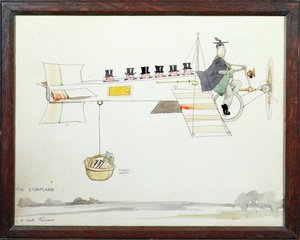 Eton Uçağı by William Heath Robinson