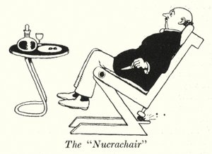 "Nukrachair" (lito) by William Heath Robinson