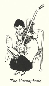 Vacuophone (lito) by William Heath Robinson