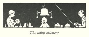 Bebek susturucu (lito) by William Heath Robinson
