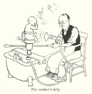 Annenin yardımı (lito) by William Heath Robinson