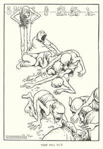 Onlar düştüler (lito) by William Heath Robinson