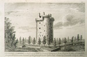 Castle Howel, Kells Barony, County Kilkenny, İrlanda, George Virtue tarafından 
