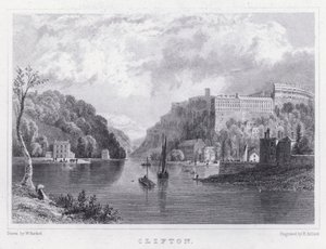 Clifton (gravür) by William Henry (after) Bartlett