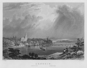 Arnheim (gravür) by William Henry Bartlett