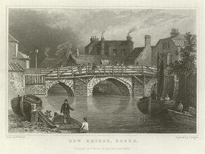 Yay Köprüsü, Essex by William Henry Bartlett