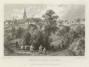 Beyin Ağacı, Essex by William Henry Bartlett