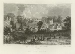 Kilise Sonu, Dunmow, Essex by William Henry Bartlett