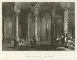 Philoxenos Sarnıcı, Konstantinopolis by William Henry Bartlett