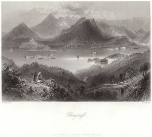 ಕೌಂಟಿ ಕಾರ್ಕ್ ಟರ್ಕಿಯಲ್ಲಿ ಗ್ಲೆನ್‌ಗರಿಫ್ by William Henry Bartlett