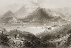 Glengarriff, County Cork, İrlanda, George Virtue, 1860