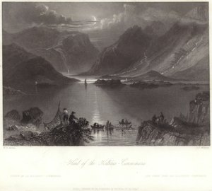 Katiller Başkanı, Connemara by William Henry Bartlett