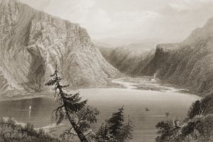 Luggela Gölü, County Wicklow, George Virtue, 1860