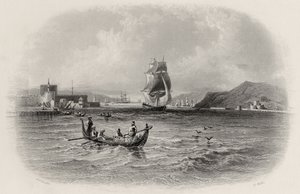 Çanakkale, Türkiye, R. Willis tarafından oyulmuş by William Henry Bartlett