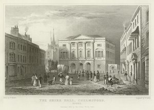 Shire Salonu, Chelmsford, Essex by William Henry Bartlett