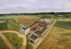 Tiptree Hall ve Çiftlik, Essex, c.1850-60
