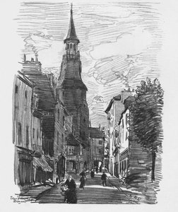 Saat Kulesi, Dinan, c.1907