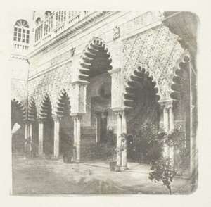 Sevilla Alcazar by William Henry Fox Talbot