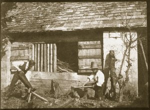 The Woodcutters, 1845 (calotype negatiften tuzlu kağıt baskısı) by William Henry Fox Talbot