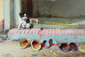 ಸ್ನೇಹಿತ ಅಥವಾ ವೈರಿ, 1891 ಟರ್ಕ್ by William Henry Hamilton Trood