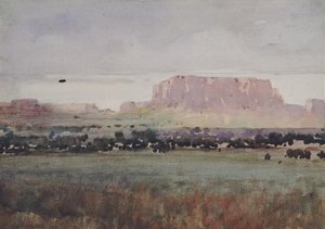 Plateau Country, Colorado, 1931. by William Henry Holmes