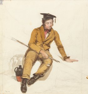 Genç Bir Alim Balığa Çıkıyor by William Henry Hunt