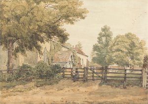 Aldenham Kilisesi by William Henry Hunt