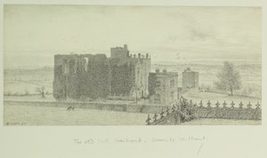 Hardwick Eski Salon by William Henry Hunt