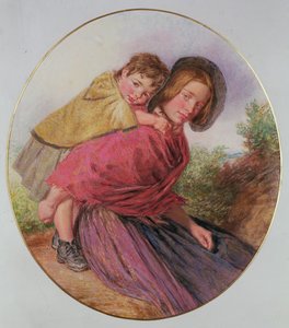 Anne ve Çocuk by William Henry Hunt