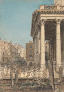 St. Martin-in-the-Fields Portikosu by William Henry Hunt