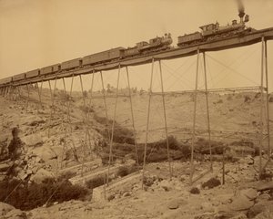 Dale Creek Köprüsü by William Henry Jackson