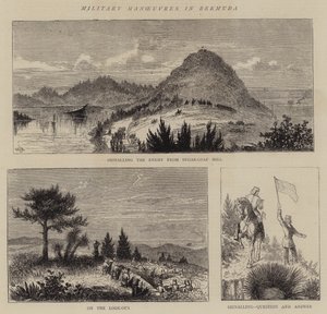 ಬರ್ಮುಡಾ ಟರ್ಕಿಯಲ್ಲಿ ಮಿಲಿಟರಿ ಕುಶಲತೆಗಳು by William Henry James Boot