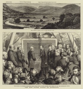 The New Water Works at Liverpool  by William Henry James Boot