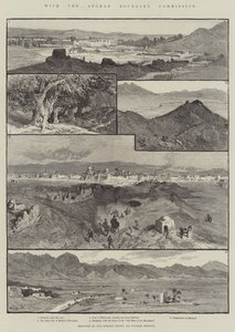 Afgan Sınır Komisyonu ile by William Henry James Boot