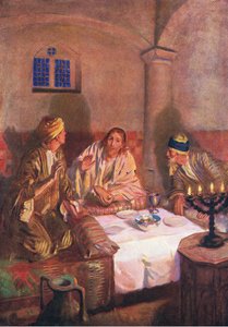 Thomas Nelson tarafından yayınlanan İncil Resimli Kitaptan Emmaus