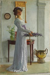 taze lavanta by William Henry Margetson